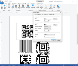 TX Barcode .NET for WPF